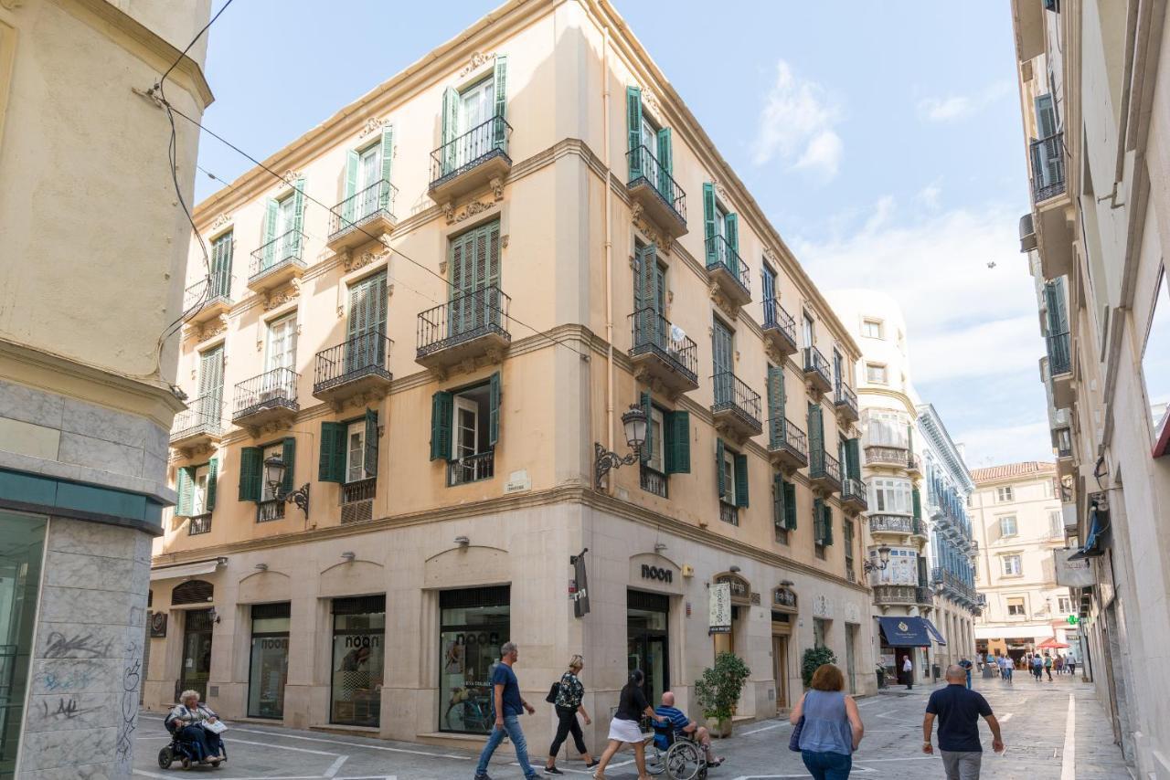 Marques De Larios Plaza Las Flores Parking Gratis Appartement Málaga Buitenkant foto