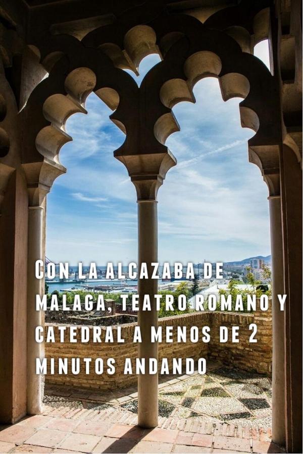 Marques De Larios Plaza Las Flores Parking Gratis Appartement Málaga Buitenkant foto